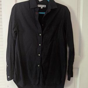 Uniqlo x Ines de la Fressange Navy Button Down